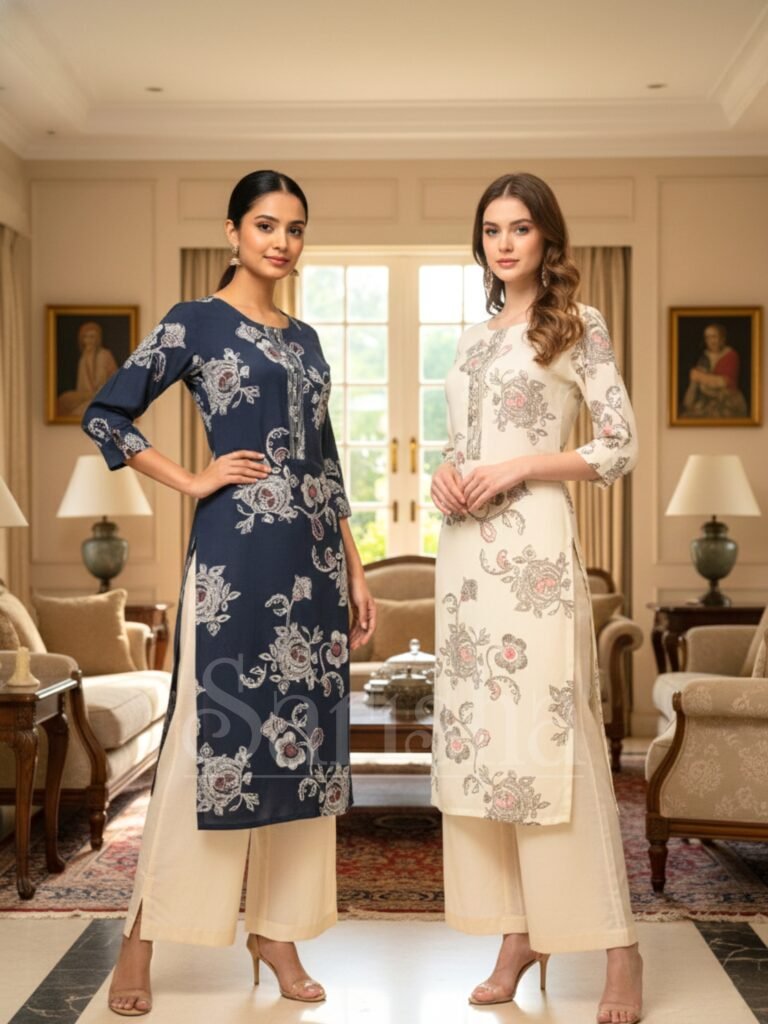 cotton kurti sarisha