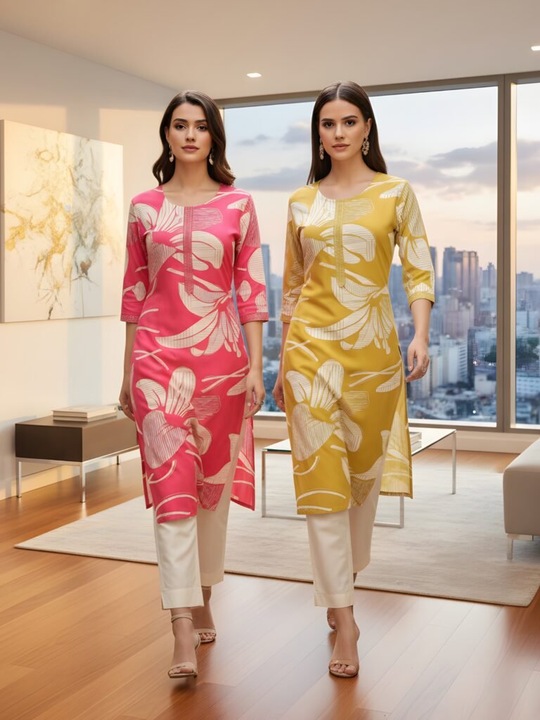 cotton kurtis for women